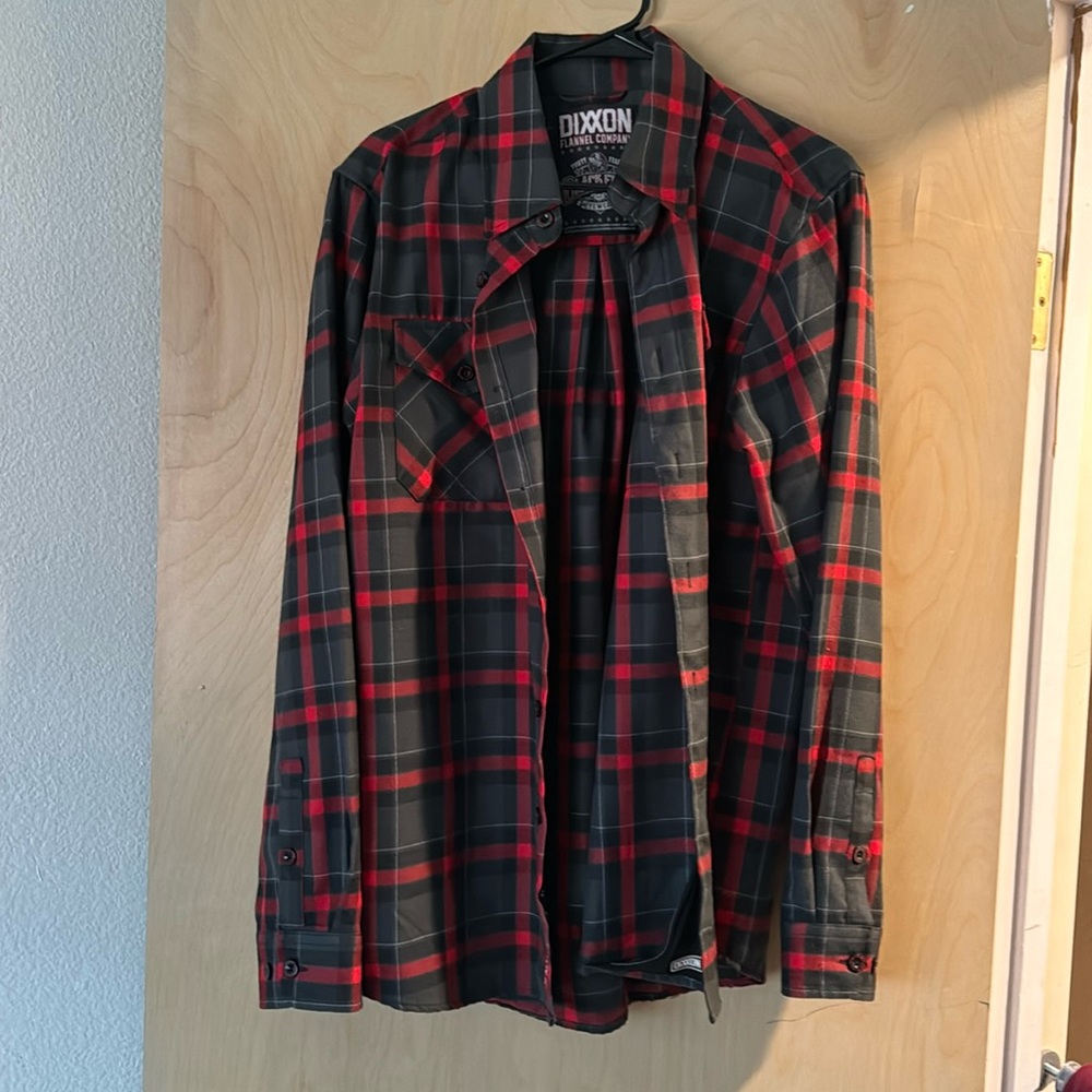 Dixxon Black Flys flannel size M